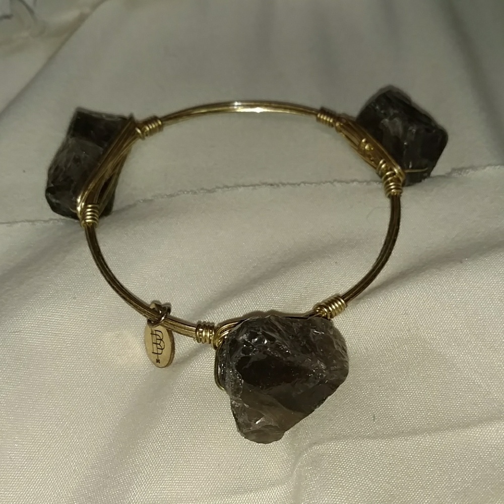 Bourbon & Bowties Gold w/ Brown Rock